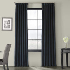 Draperie din catifea cu rejansa din bumbac tip fagure, Madison, densitate 700 g/ml, Aegean, 1 buc