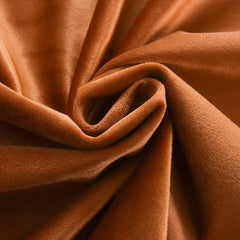 Set draperii din catifea cu rejansa transparenta cu ate pentru galerie, Madison, densitate 700 g/ml, Portocaliu, 2 buc