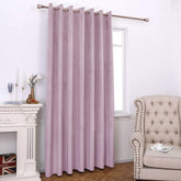 Draperie din catifea cu inele albe, Madison, densitate 700 g/ml, Periwinkle, 1 buc