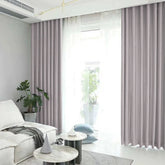 Set draperie din catifea blackout cu inele auriu antic, Madison, densitate 700 g/ml, Pale Silver, 2 buc