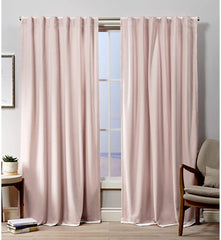 Set draperii din catifea cu rejansa transparenta cu ate pentru galerie, Madison, densitate 700 g/ml, Faux Fur, 2 buc