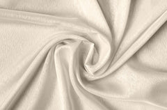 Set perdea tesatura in cu rejansa tip creion, Monaco, Madison, Crem, 2 buc