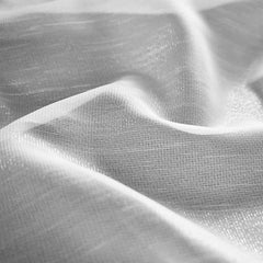 Perdea tesatura in cu rejansa tip creion, Rio de Janeiro, Madison, Alb