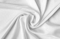 Perdea tip tesatura in cu rejansa transparenta cu ate pentru galerie, Monaco, Madison, Alb