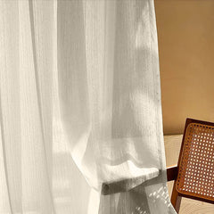 Perdea tesatura in cu rejansa tip creion, Santo Domingo, Madison, Crem