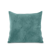 Perna decorativa matlasata din catifea cu model brodat, 180 g/m2, Palsha, Turcoaz