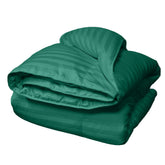 Pilota matlasata cu umplutura microfibra si invelis din damasc pentru vara, 200 g/mp, Verde smarald