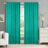 Set draperii tip tesatura in cu rejansa transparenta cu ate pentru galerie, Madison, densitate 700 g/ml, Marjan, 2 buc