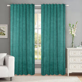Draperie tip tesatura in cu rejansa transparenta cu ate pentru galerie, Madison, densitate 700 g/ml, Nin, 1 buc