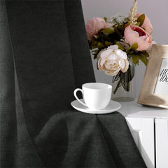 Draperie tip tesatura in cu rejansa transparenta cu ate pentru galerie, Madison, densitate 700 g/ml, Solin, 1 buc