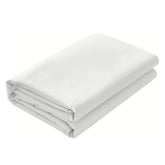 Cearsaf de pat cu elastic din bumbac ranforce 100%, densitate 120 g/mp, Alb