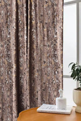 Draperie din catifea texturata cu rejansa transparenta cu ate pentru galerie, Madison, densitate 700 g/ml, Chantal, 1 buc