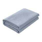 Cearsaf de pat cu elastic din bumbac ranforce 100%, densitate 120 g/mp, gri deschis