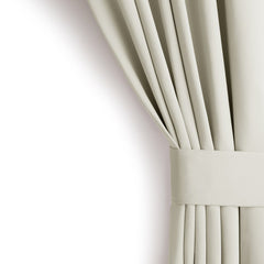 Draperie blackout cu rejansa multifunctionala, fagure si ate, Juliette, densitate 230 g/mp, crem, 1 buc