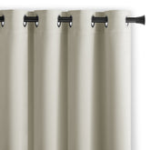 Draperie blackout cu inele, Juliette, densitate 230 g/mp, crem, 1 buc