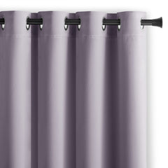 Draperie blackout cu inele, Juliette, densitate 230 g/mp, roz pudrat, 1 buc