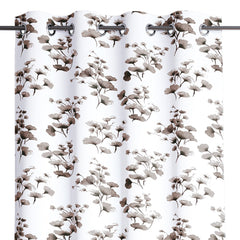 Draperie blackout cu inele, Serenity, densitate 200 g/mp, bej, 1 buc