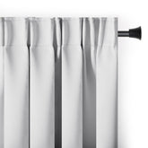 Draperie blackout cu rejansa multifunctionala, fagure si ate, Juliette, densitate 230 g/mp, alb, 1 buc