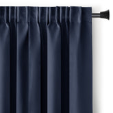 Draperie blackout cu rejansa multifunctionala, fagure si ate, Juliette, densitate 230 g/mp, albastru, 1 buc