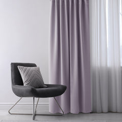 Draperie blackout cu rejansa multifunctionala, fagure si ate, Juliette, densitate 230 g/mp, roz pudrat, 1 buc
