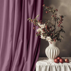 Draperie blackout cu inele, Juliette, densitate 230 g/mp, Lila