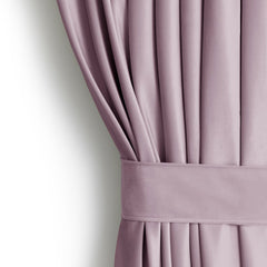 Draperie din catifea cu inele, Velvet, densitate 210 g/mp, opacitate 77%, Pink, 1 buc