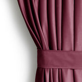 Draperie din catifea cu inele, Velvet, densitate 210 g/mp, opacitate 77%, Burgundy, 1 buc