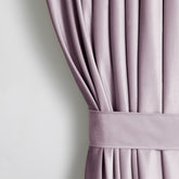 Draperie din catifea cu inele, Velvet, densitate 210 g/mp, opacitate 77%, Lila, 1 buc