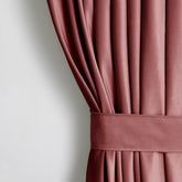 Draperie din catifea cu rejansa multifunctionala, fagure si ate, Velvet, opacitate 77%, densitate 210 g/mp, Rose, 1 buc