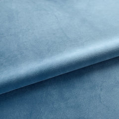 Set draperii soft cu rejansa transparenta cu ate pentru galerie, Super, densitate 200 g/mp, Turcoaz, 2 buc