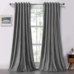 Draperie soft cu rejansa transparenta cu ate pentru galerie, Super, densitate 200 g/mp, Gri