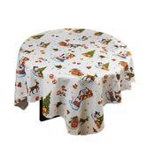 Fata de masa Model Craciun din bumbac 100%, multicolor, 1 buc