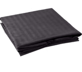 Husa pilota din damasc, densitate 130 g/mp, Negru