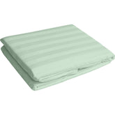 Cearsaf de pat cu elastic din damasc, densitate 130 g/mp, Vernil