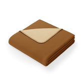 Patura din bumbac model clasic, Virkkuu, 430 g/m2, cappuccino