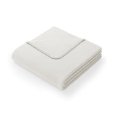 Patura din bumbac model clasic, Virkkuu, 430 g/m2, ecru