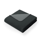 Patura din bumbac model clasic, Virkkuu, 430 g/m2, negru