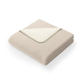 Patura din bumbac model clasic, Virkkuu, 430 g/m2, crem