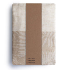 Perdea tip tesatura in cu inele, Tilburg, densitate 95 g/m2, bej