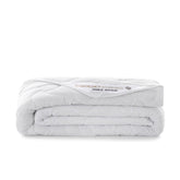 Pilota din microfibra matlasata pentru 4 anotimpuri stil modern, Inez, 72 g/m2, alb