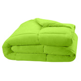 Pilota matlasata cu umplutura lana si invelis din bumbac ranforce pentru iarna, 400 g/mp, Verde
