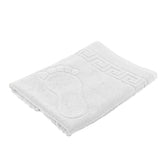 Prosop tip covoras pentru talpi 700 g/mp din bumbac 100%, dublu fir, Soft, Alb