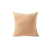 Set 2 huse pernute decorative din catifea cu fermoar, Madison, densitate 700 g/ml, Coconut