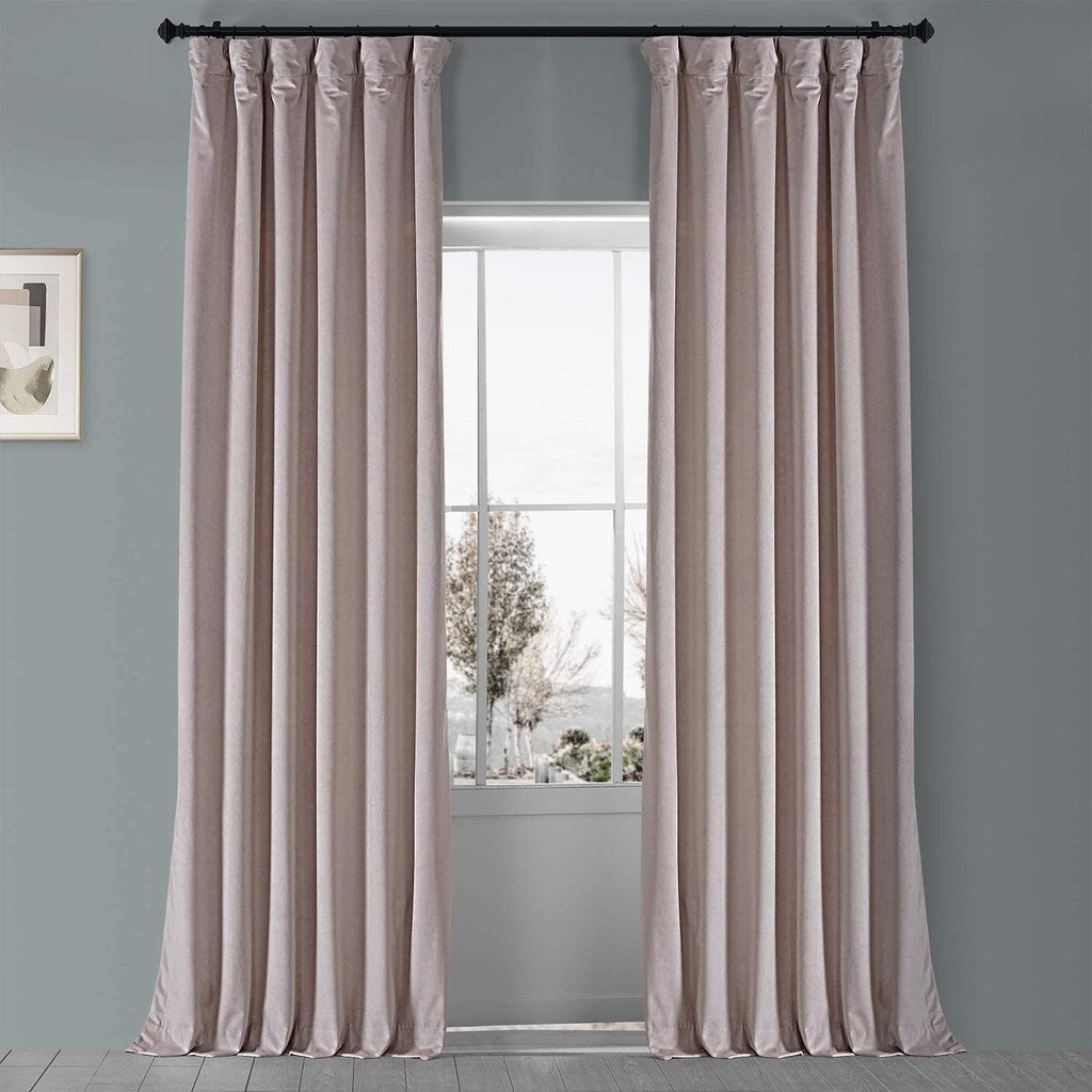 Draperie din catifea cu rejansa din bumbac tip fagure, Madison, densitate 700 g/ml, Faux Fur, 1 buc