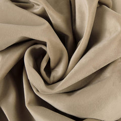 Set draperii din catifea cu rejansa din bumbac tip fagure, Madison, densitate 700 g/ml, Latte, 2 buc