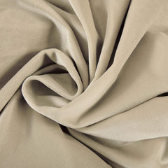 Set draperii din catifea cu rejansa din bumbac tip fagure, Madison, densitate 700 g/ml, Linen Cream, 2 buc