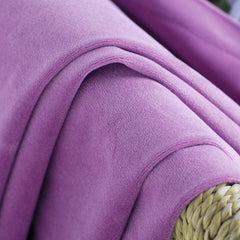 Draperie din catifea cu rejansa transparenta cu ate pentru galerie, Madison, densitate 700 g/ml, Violet, 1 buc