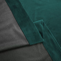 Set draperie din catifea blackout cu rejansa transparenta cu ate pentru galerie, Madison, densitate 700 g/ml, Paradiso, 2 buc