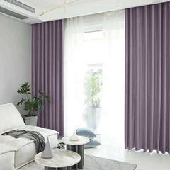 Draperie din catifea blackout cu rejansa transparenta cu ate pentru galerie, Madison, densitate 700 g/ml, Venus, 1 buc