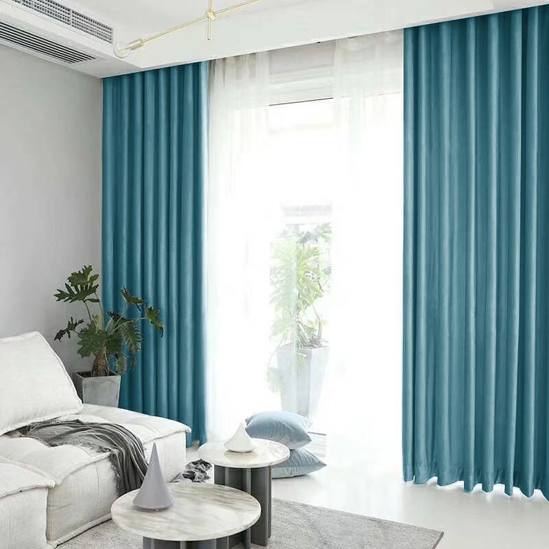 Set draperie din catifea blackout cu rejansa transparenta cu ate pentru galerie, Madison, densitate 700 g/ml, Casal, 2 buc